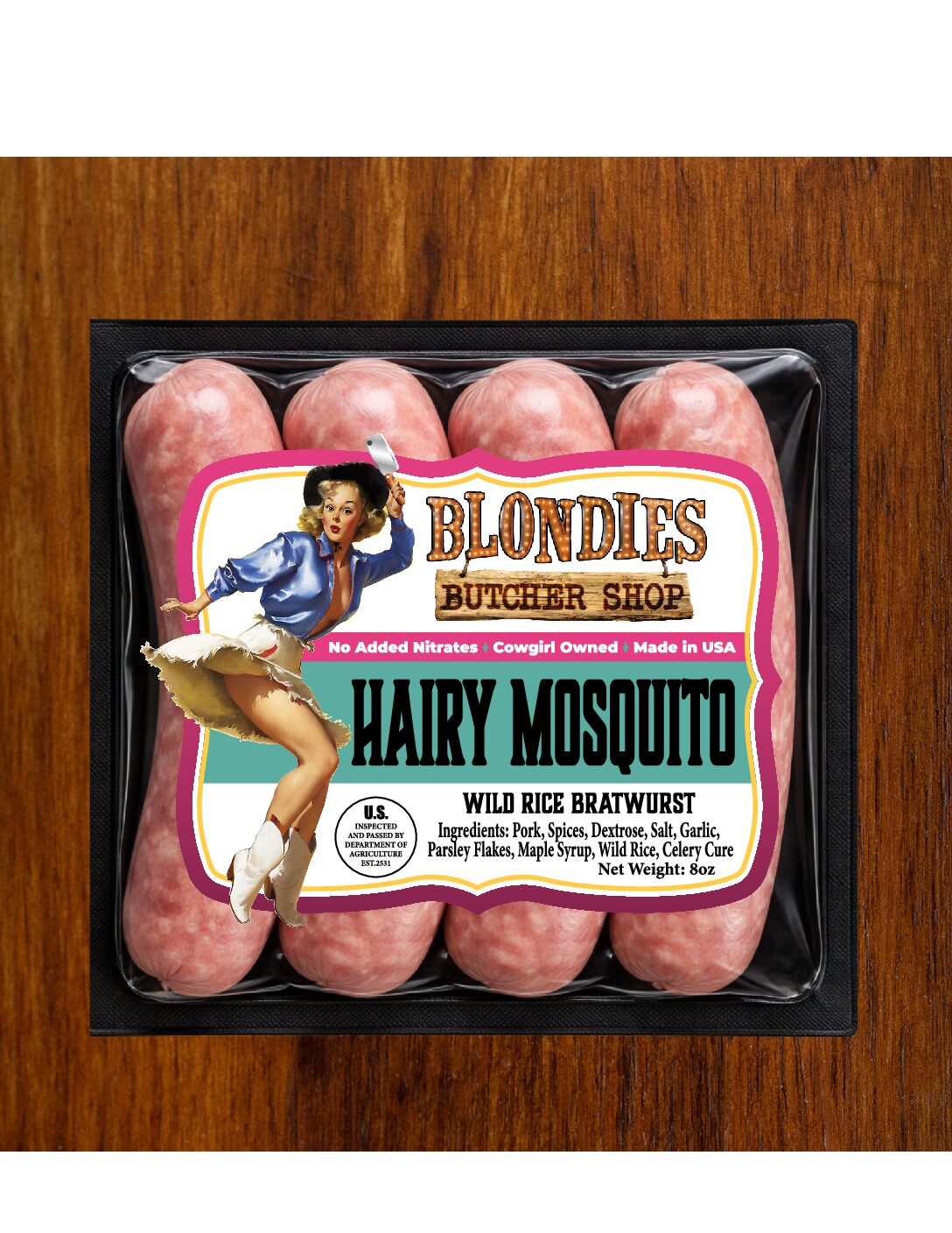 Hairy Mosquito - Wild Rice Brats